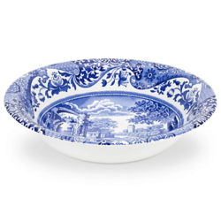 Spode Blue Italian 15cm Cereal Bowl, Seconds